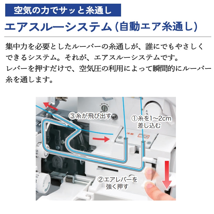 ロックミシン 『糸取物語 BL625DXS』baby lock ベビーロック ミシン