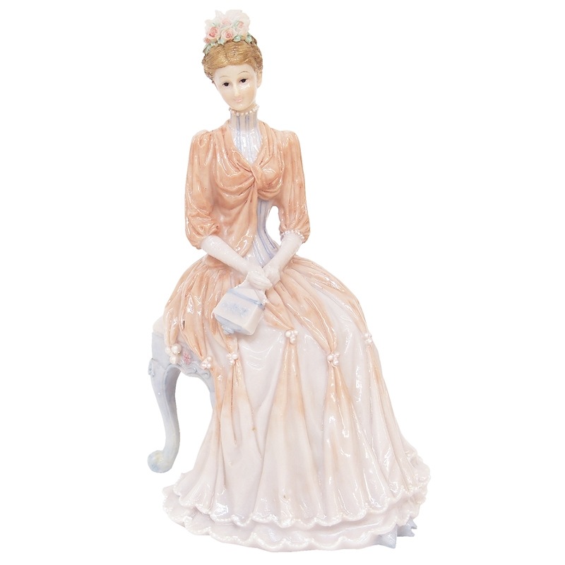 30%FFO】エレガントな貴婦人の人形 （椅子に座る貴婦人） | インテリア