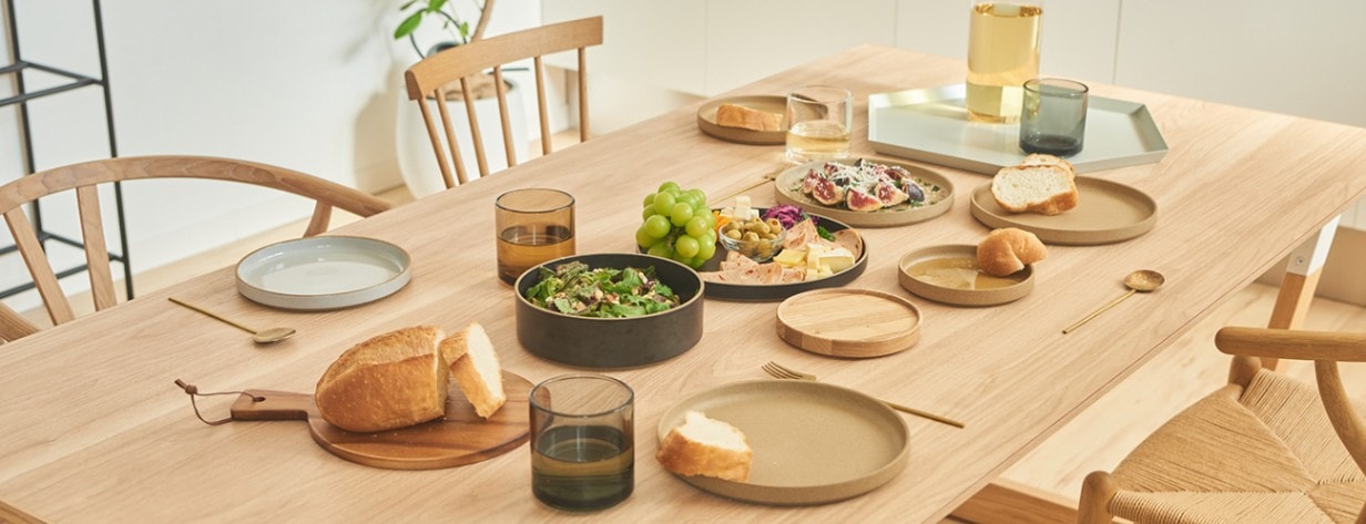 プレート 22cm ナチュラル｜HASAMI PORCELAIN／ハサミポーセリン｜z／a