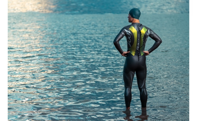 Men's Wetsuit Wiki Wiki (Aurora Float-Volcanic Sunrise) メンズ