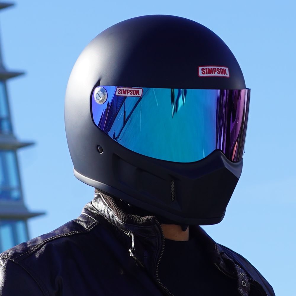 シールド SB15用 (ミラー)イリジウム | SIMPSONヘルメット公認