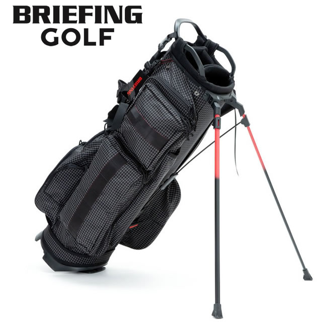 即納】BRIEFING GOLF ブリーフィング ゴルフ キャディバッグ CR-10#02