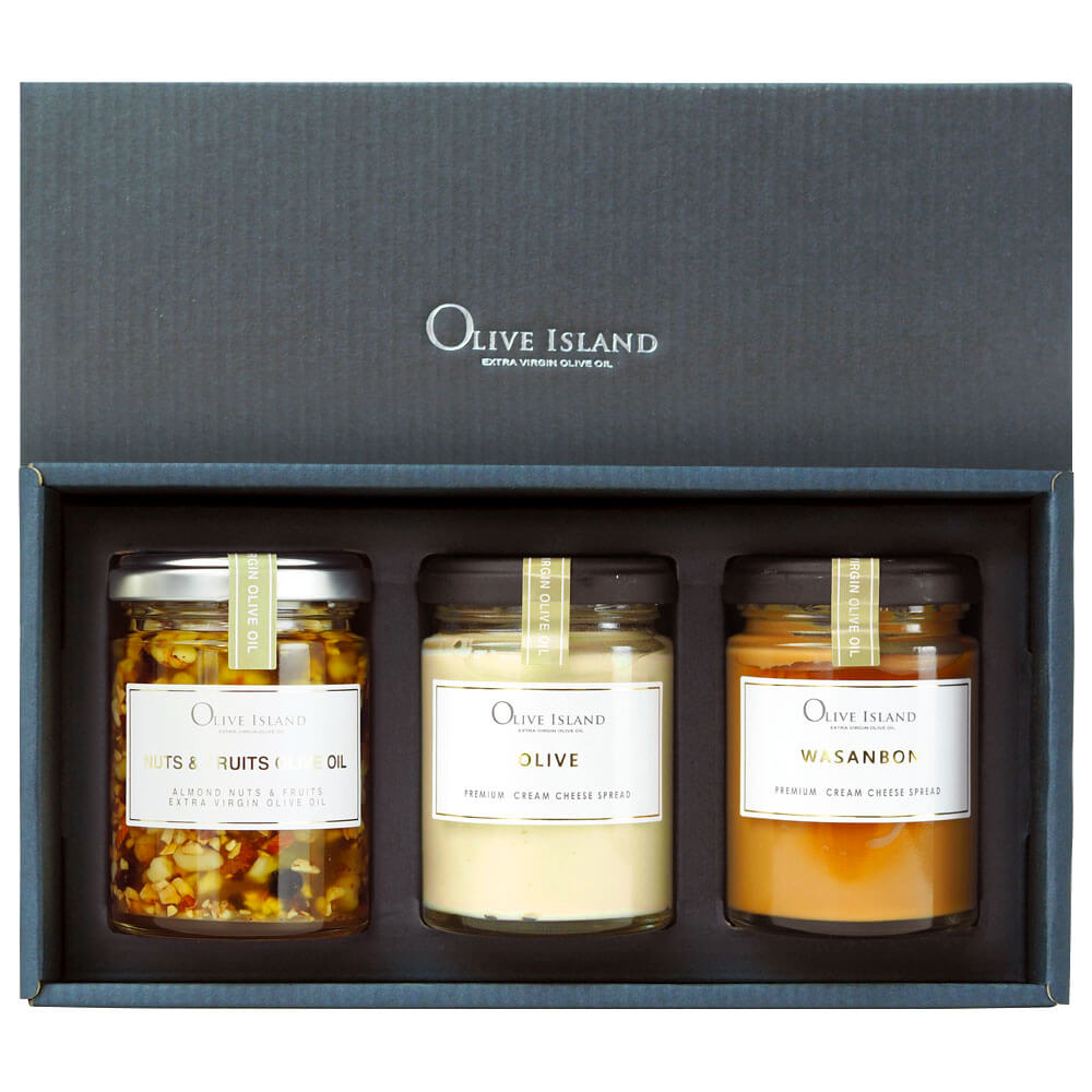 調味料ギフト 3種 ギフトセット / BOX入り 【 限定ナッツ＆フルーツ