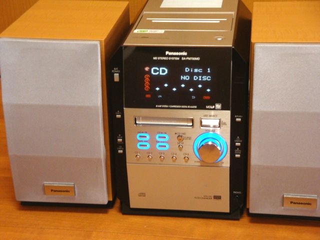 Panasonic パナソニック ステレオ コンポ SA-PM700MD 5CDチェンジャー