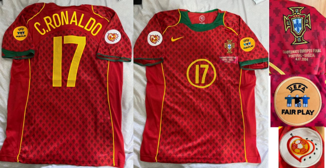 世界市場独占・超貴重！2004年ヨーロッパ選手権 ポルトガル代表