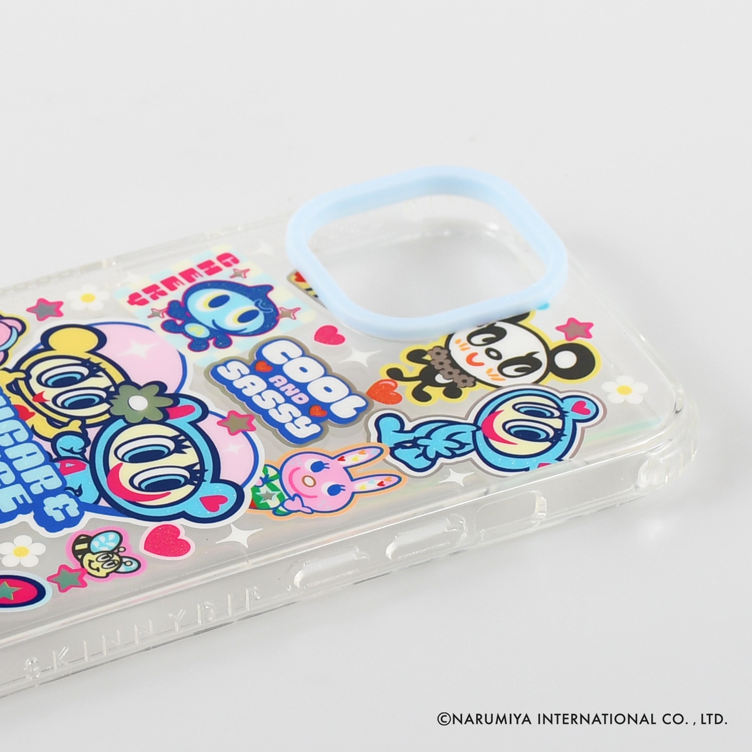 iPhone14/15/16シリーズ用 ケースエンジェルブルー Y2K | iPhone用