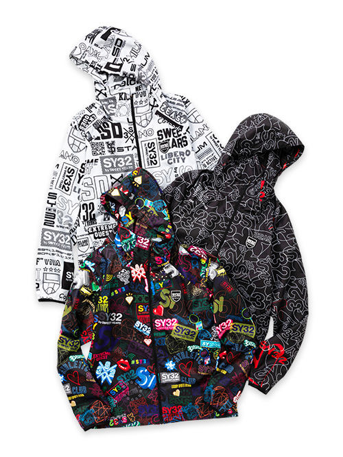 PRINT WINDBREAKER | ALL ITEMS | 【公式】SY32 by SWEET YEARS ONLINE