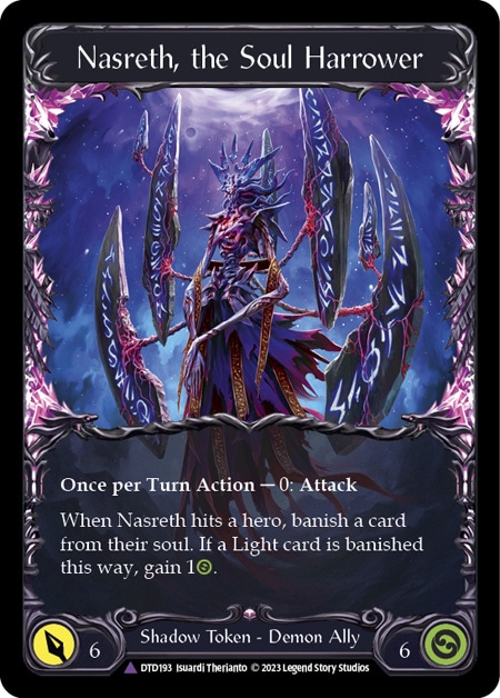 EN】《Cold Foil》[Shadow] Nasreth, the Soul Harrower 「Marvel