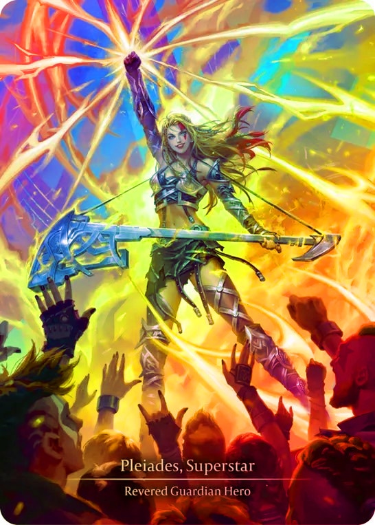 ENG】【Cold Foil】【Marvel】[Revered Guardian] スーパースター