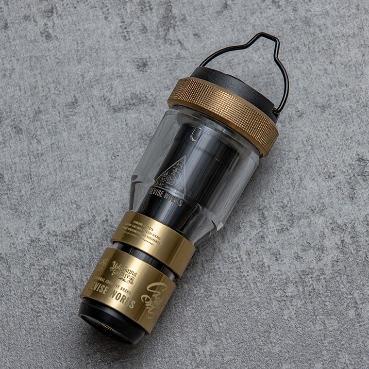 ミニマライト デバイスワークスコラボ 真鍮ver. リモコン付き ゴールゼロ ミニマライト デバイスワークスコラボ 真鍮ver. ゴールゼロ - メルカリ