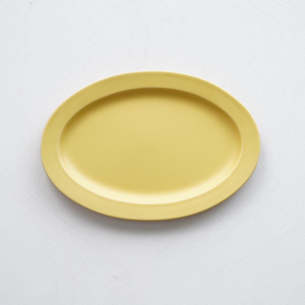 作山窯 Saraオーバルプレート M ピンク｜ 四季折々のおしゃれな和食器