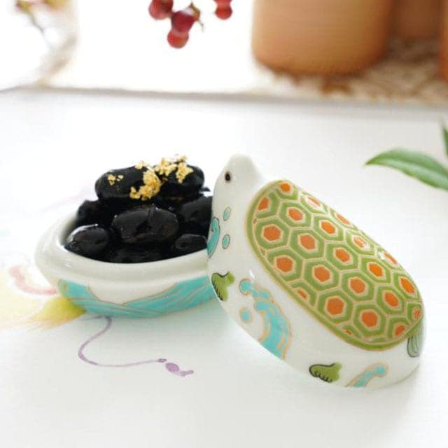 錦宝亀 珍味入れ ｜ 四季折々のおしゃれな和食器通販サイト FOURGRACE