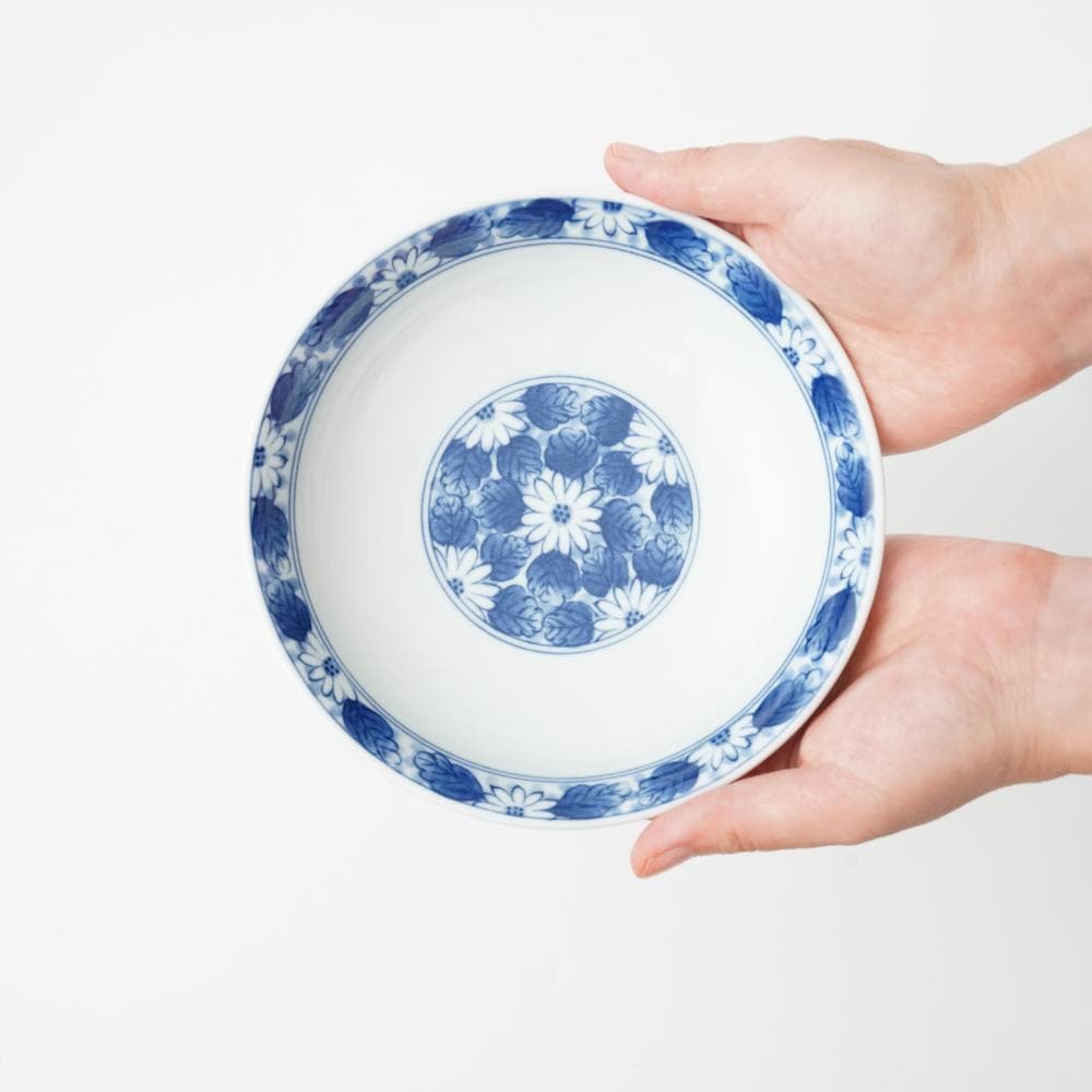 波佐見焼 淡菊 小鉢揃（5枚セット）｜ 四季折々のおしゃれな和食器通販