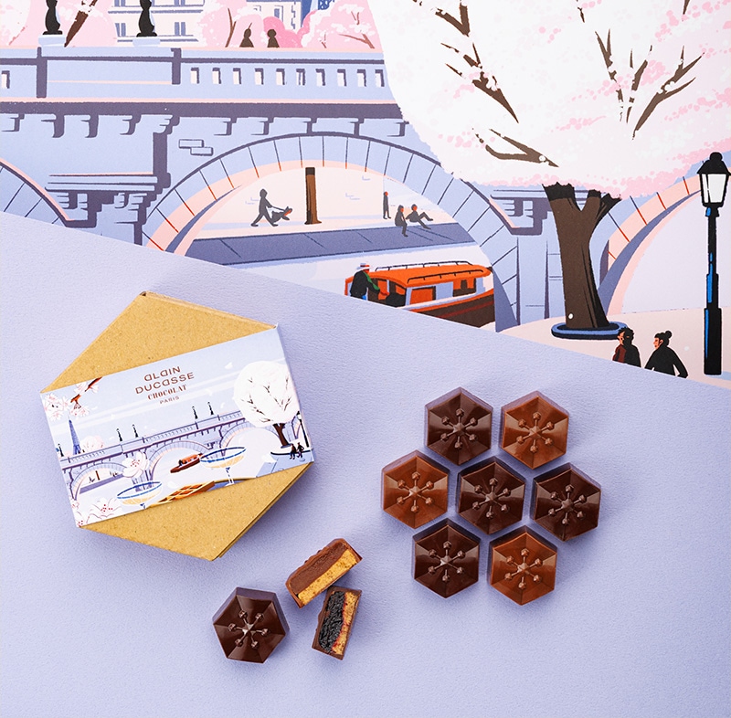 エグザ・サクラ ベリー＆キャラメル・パッション 7個入り（2種