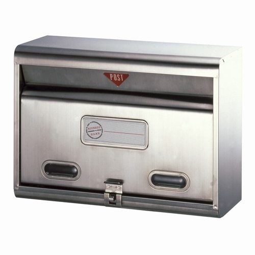 郵便ポスト ステンレスポスト PS-50H メールボックス 鍵なし ※沖縄