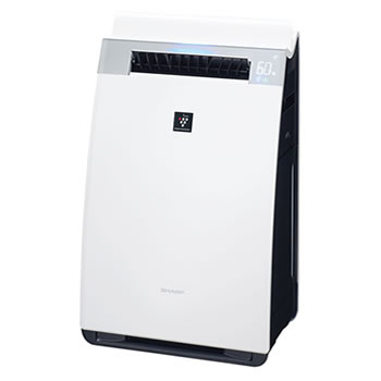 シャープ【SHARP】加湿空気清浄機 KI-GX75-W(ホワイト系)【KIGX75】