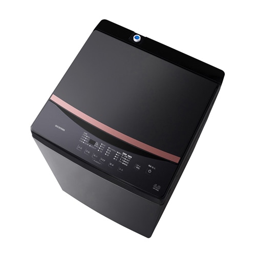 アイリスオーヤマ【IRIS】6.0kg 全自動洗濯機 ブラック 部屋干しモード