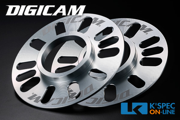 DIGICAM 鍛造ハブリング付スペーサー（3mm）[P.C.D.100～114.3][4穴/5