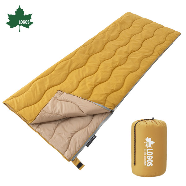LOGOS 抗菌防臭 丸洗いシュラフ・15 寝袋 収納袋付き 15℃まで