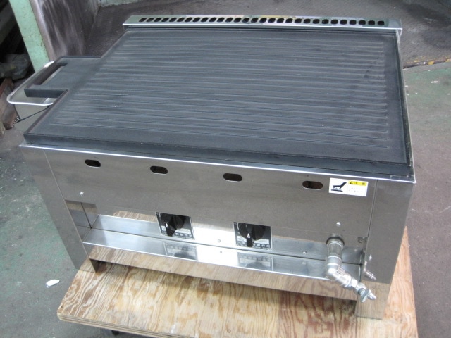 猪狩製作所】【業務用】【未使用新古品】 グリドル プロパンガス