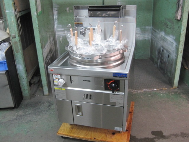 マルゼン】【業務用】【未使用新古品】 ゆで麺機 MR-15M* 都市ガス