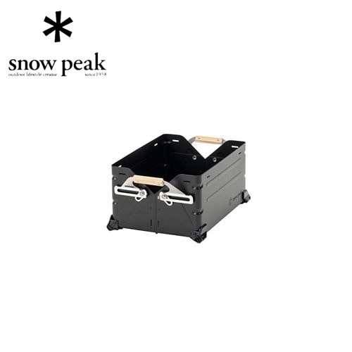 スノーピーク SnowPeak シェルフコンテナ 25 ブラック | ガレージ