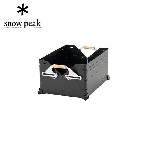 スノーピーク SnowPeak シェルフコンテナ 50 ブラック | ガレージ