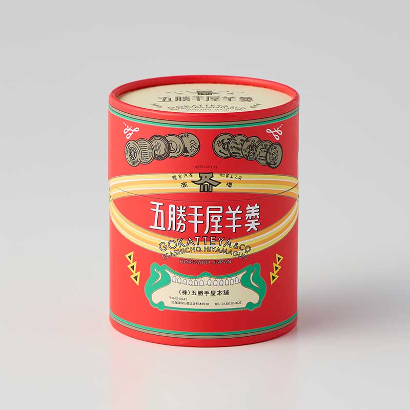 五勝手屋ミニ丸缶羊羹 4本入[A042BN] | 店舗,五勝手屋本舗 | 旅する