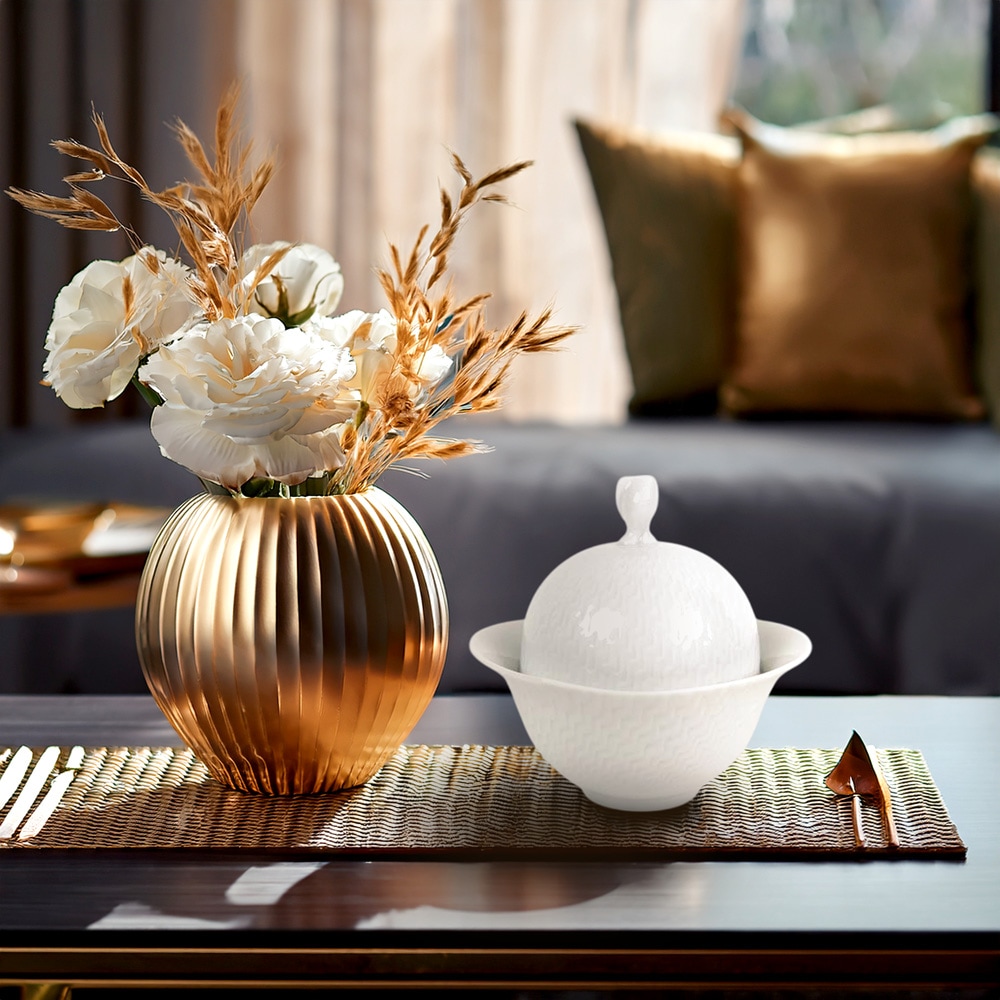 マイセン 波の戯れ ホワイト シュガーポット 000000/29824 | 波の戯れ