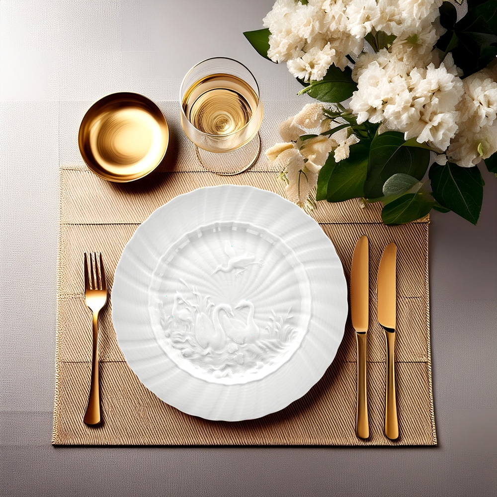 マイセン スワンホワイト プレート 000000/05479 | スワン | ドイツの