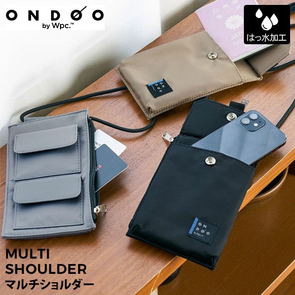 ONDOO by Wpc. マルチショルダー パスポートケース スマホケース 旅行