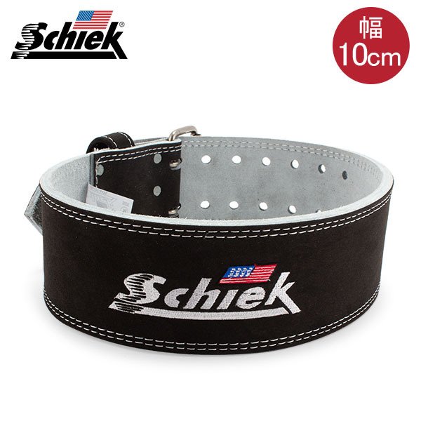 シーク Schiek リフティングベルト Model L6010 2ピン レザー パワー