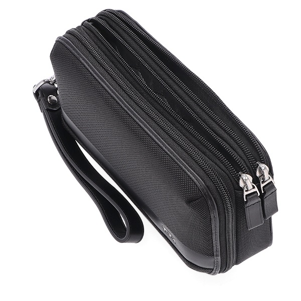 トゥミ TUMI ALPHA SLG クラッチ セカンドバッグ トリプルジップ