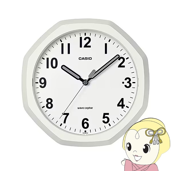送料無料(沖縄・北海道・離島除く)□掛置兼用電波クロック 掛け時計