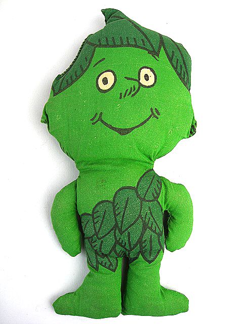 ☆1970's グリーンジャイアント リトル スプラウト ビンテージ ピロー