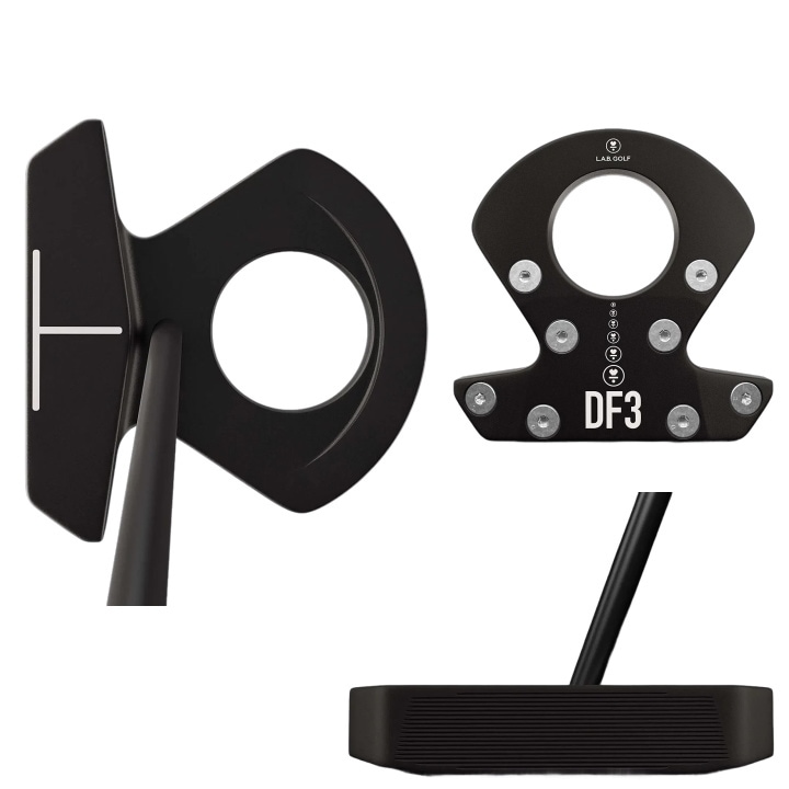 左用 2024 LAB GOLF ラブゴルフ DF3 STOCK パター マットブラック
