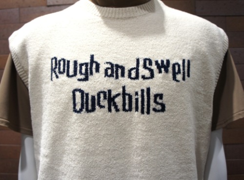 rough＆swell 『 DUCKBILLS VEST』【IVORY】RSM-24275 ベスト ゴルフ