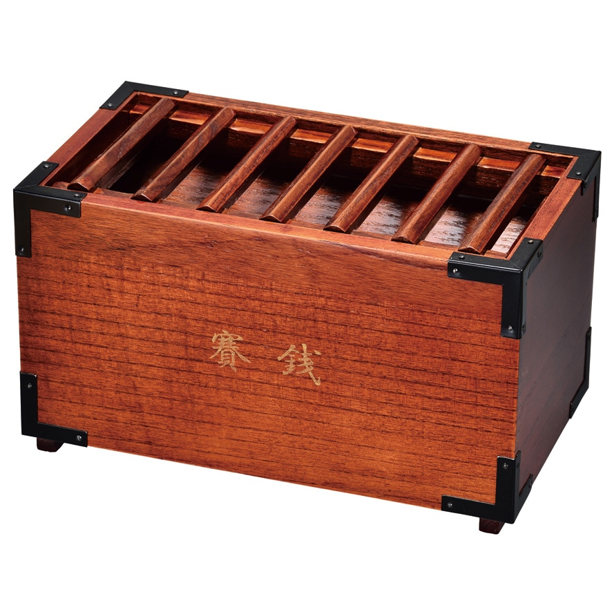 木製賽銭箱(大) | 法務用品,神道用 | 作務衣と仏具の通販専門店 五彩堂