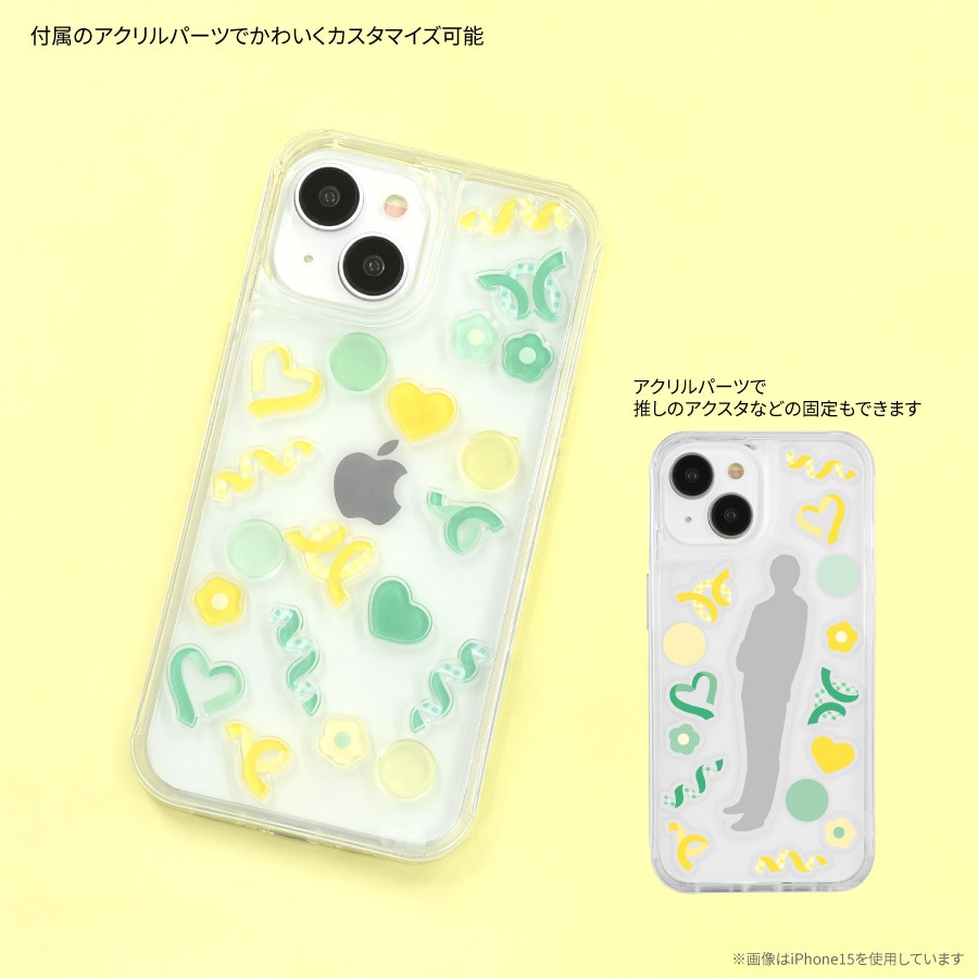 SHOWCASE+ iPhone15 Pro 対応 ケース (アクリルパーツ付き