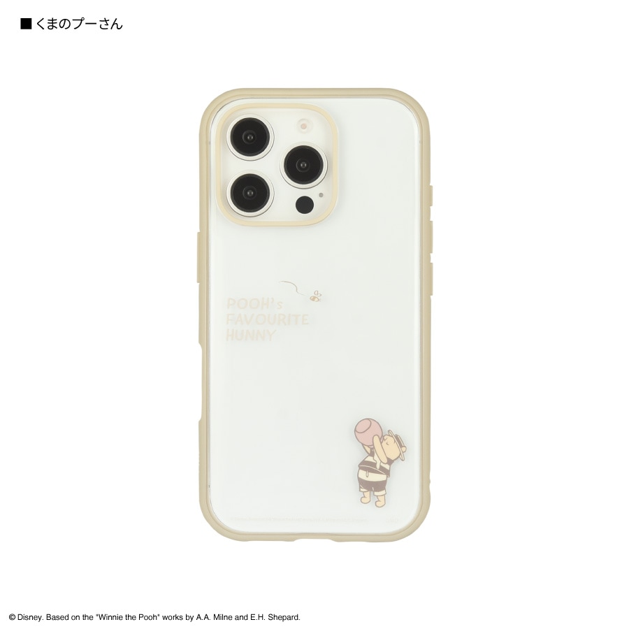 ディズニーキャラクター ／ IIIIfit Clear iPhone16 Pro 対応 ケース