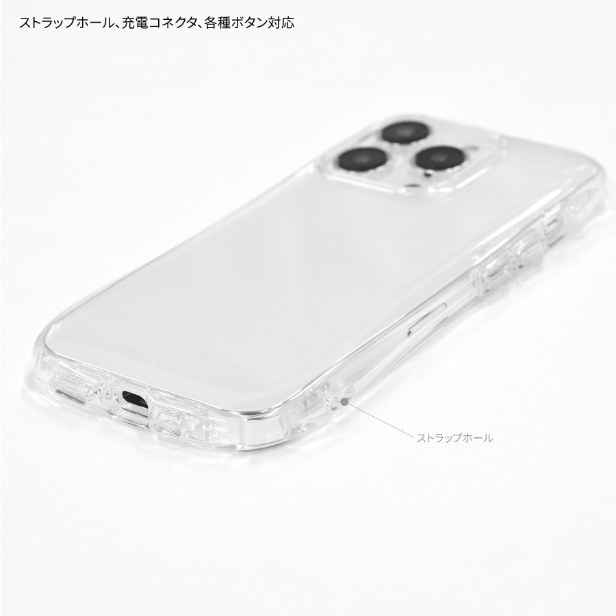 iPhone 15 Pro 対応 クリスタルクリアケース | オリジナル商品