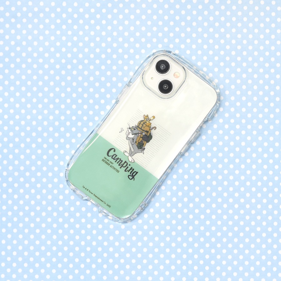 トムとジェリー iPhone 15 / 14 / 13 対応 クリスタルクリアケース