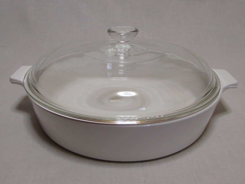 CORNING WARE コーニングウェア 両手鍋 無地 キャセロール 8-1/2