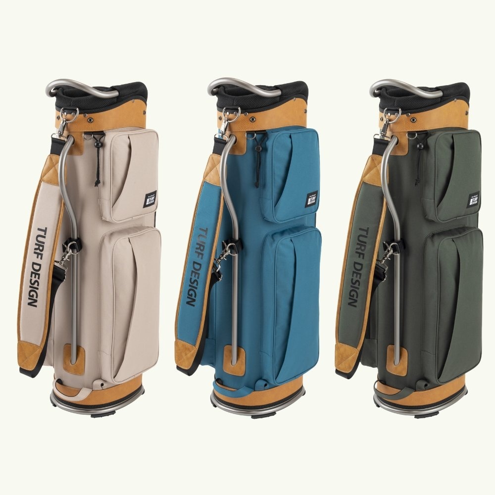 TURF DESIGN（ターフデザイン）キャディバッグ TDCB-BE70【軽さ・使い