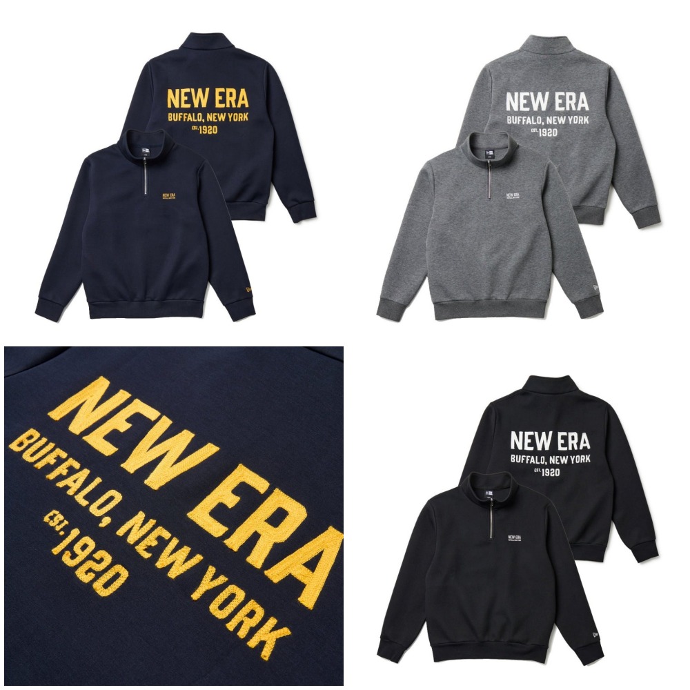 NEW ERA GOLF】テックスウェット ハーフジップ プルオーバー