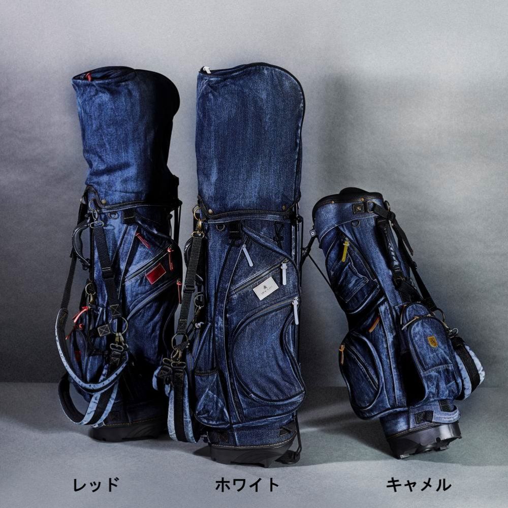 ウォッシュド加工ver.】デニム スタンドキャディバッグ Lahella golf