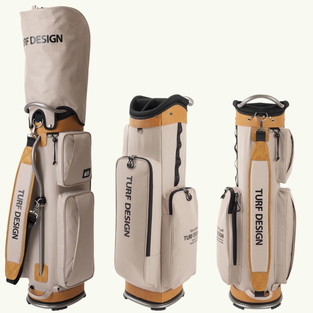 TURF DESIGN（ターフデザイン）キャディバッグ TDCB-BE70【軽さ・使い