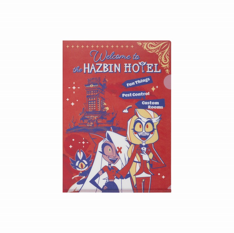 HAZBIN HOTEL クリアファイル2枚セット (Hotel side) | ハズビン