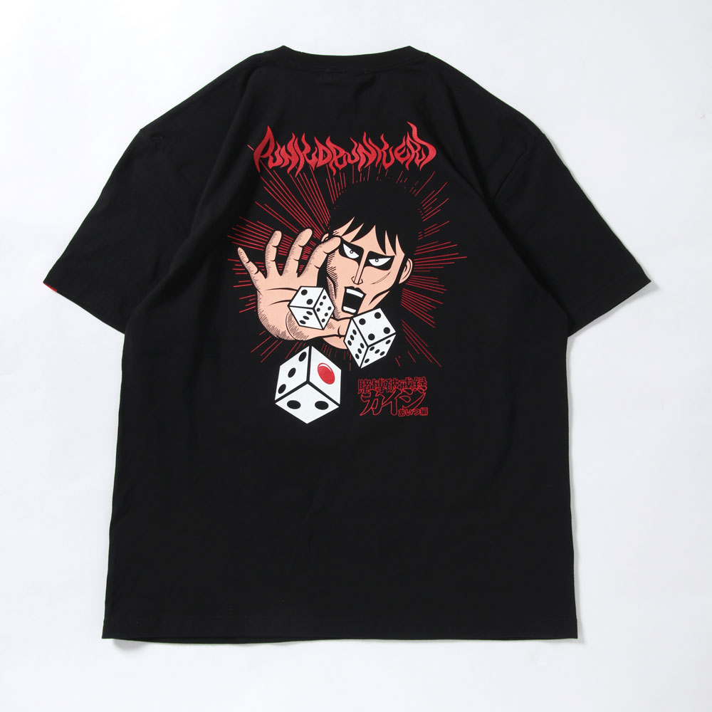 カイジシリーズ/［PDSx賭博破戒録カイジ］大博奕TEE（BLACK）/PUNK