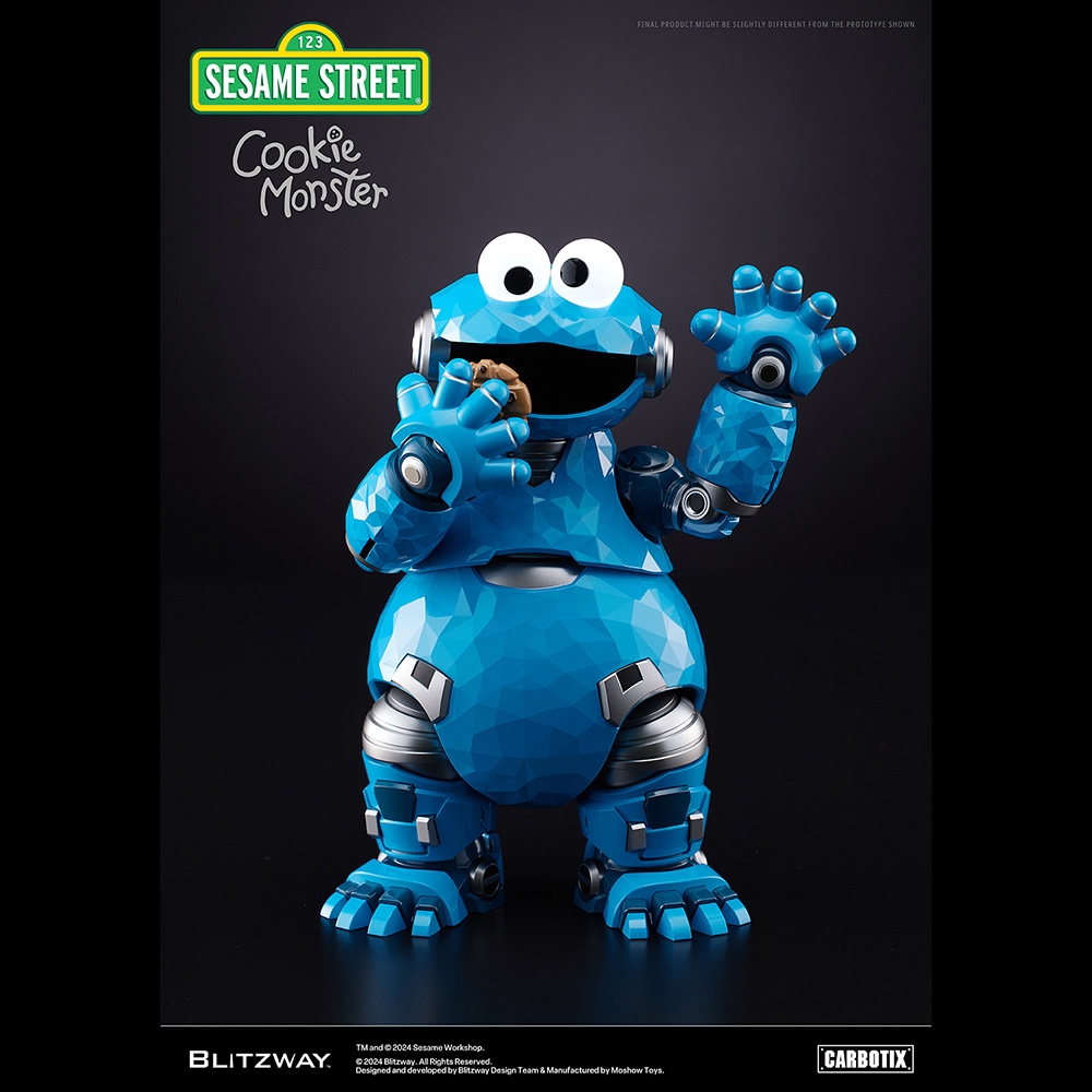 BLITZWAY JAPAN/セサミストリート/CARBOTIX COOKIE MONSTER｜墓場の